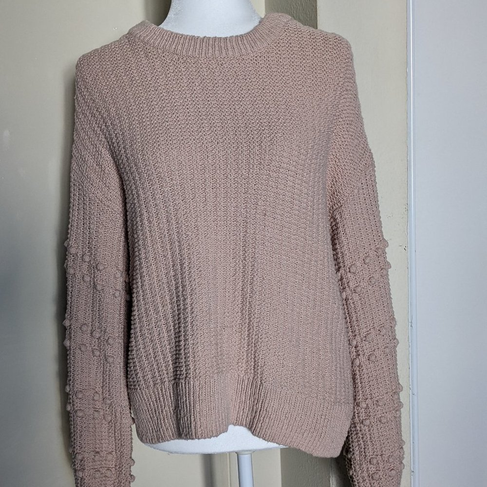 Madewell Sweater with Detailed Sleeves